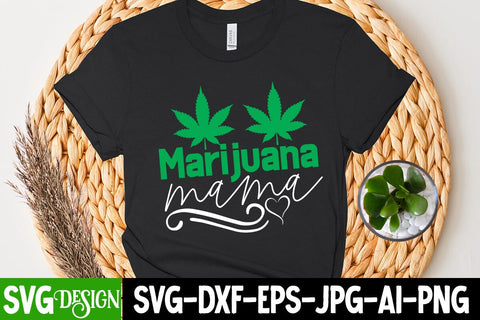Marijuana Mama SVG Cut File,Weed SVG Cut File SVG BlackCatsMedia 