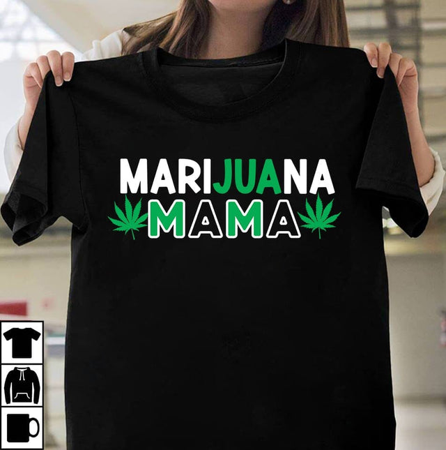 Marijuana Mama SVG Cut File,Weed SVG Cut File SVG BlackCatsMedia 