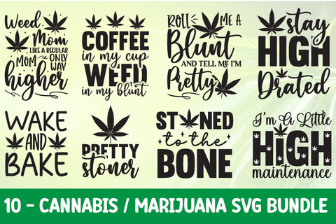 marijuana Svg bundle SVG buydesign 