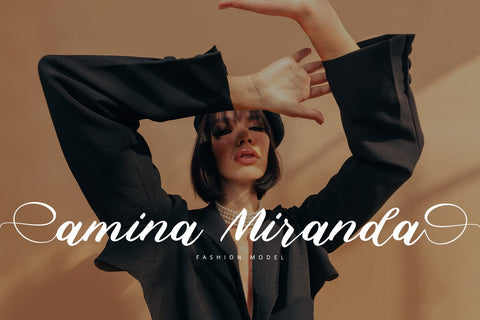 Marina - Modern Script Font Font Alpaprana Studio 