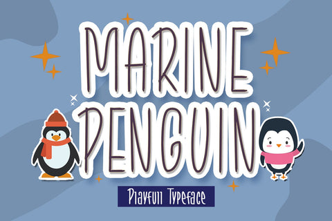 Marine Pinguin Font nearzz 