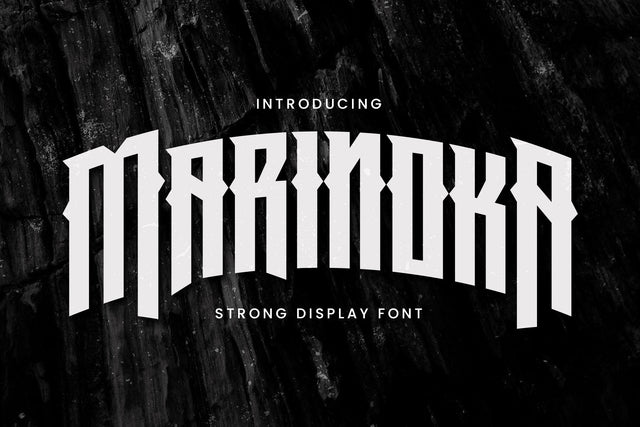Marinoka - Blackletter Font Arterfak Project 