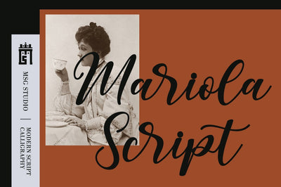 Mariola Script Font Fajri Adi 
