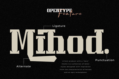 Marithan | Display Hero Font Font twinletter 
