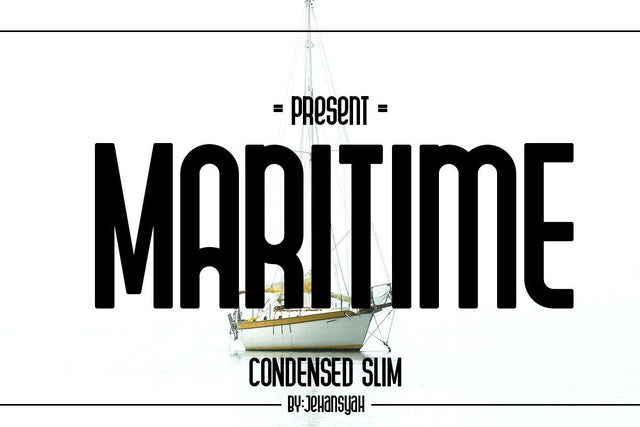 Maritime Font JH-CreativeFont 