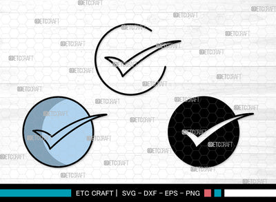 Mark In Box Icons Color, Mark In Box Svg, Check Mark Svg, Marks In Boxs, Check Box, Mark In Box Bundle, Icon Bundle, Svg Cut File, Dxf, Eps, Png, SVG ETC Craft 