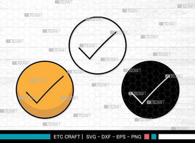 Mark In Box Icons Color, Mark In Box Svg, Check Mark Svg, Marks In Boxs, Check Box, Mark In Box Bundle, Icon Bundle, Svg Cut File, Dxf, Eps, Png, SVG ETC Craft 
