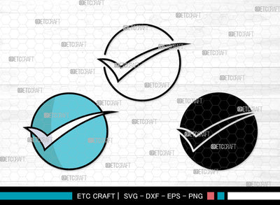 Mark In Box Icons Color, Mark In Box Svg, Check Mark Svg, Marks In Boxs, Check Box, Mark In Box Bundle, Icon Bundle, Svg Cut File, Dxf, Eps, Png, SVG ETC Craft 