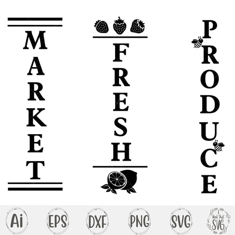 Market Fresh Produce SVG I Want That SVG 