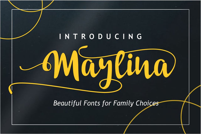 Marlina Script Font Font Dumadistyle 