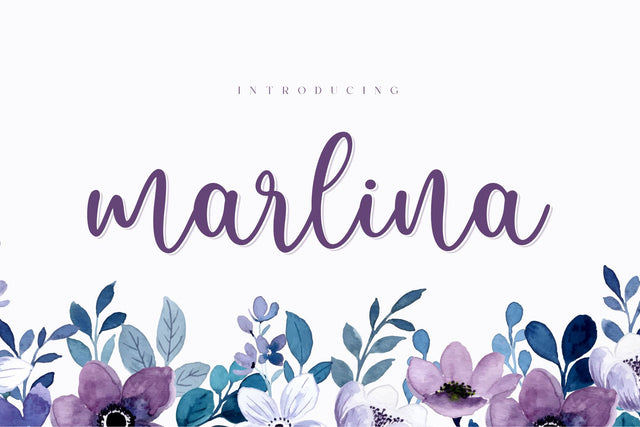 Marlina Script Font Font Typobia 