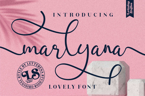 marlyana Font Letterena Studios 