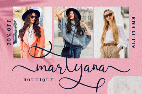 marlyana Font Letterena Studios 