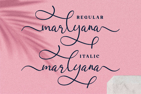 marlyana Font Letterena Studios 