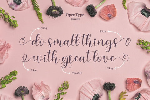 Marlyna Script Font yumnatype 