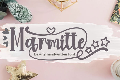 Marmitte Font Supersemar Letter 