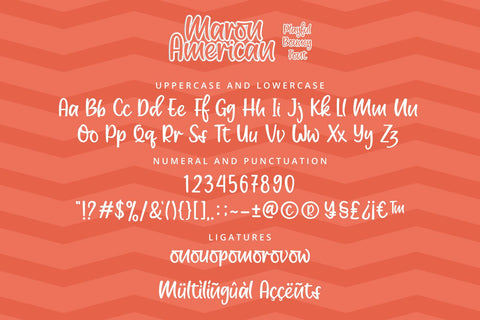 Maron American Font Zeenesia Std 