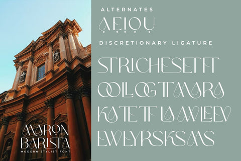 Maron Barista Font Zeenesia Std 