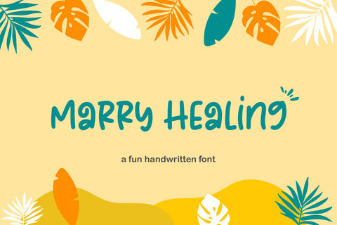 Marry Healing Font Wildan Type 