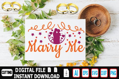 Marry Me SVG Craftlabsvg24 