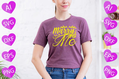 Marry Me SVG CraftlabSvg29 