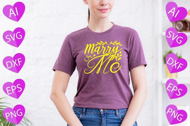 Marry Me SVG CraftlabSvg29 