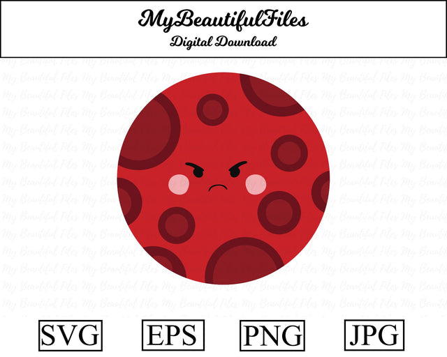 mars - space SVG MyBeautifulFiles 