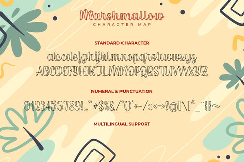 Marshmallow Font love script 