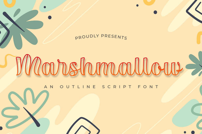 Marshmallow Font love script 