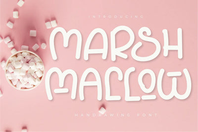 Marshmallow Font twinletter 