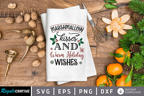 Marshmallow kisses and warm SVG Design SVG Regulrcrative 