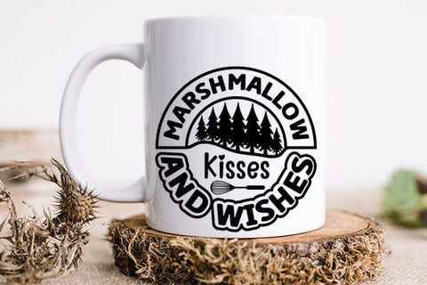 Marshmallow Kisses And Wishes SVG Angelina750 