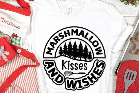 Marshmallow Kisses And Wishes SVG Angelina750 