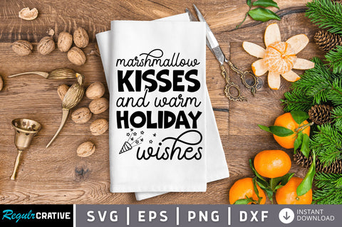 Marshmallow kisses SVG Design SVG Regulrcrative 
