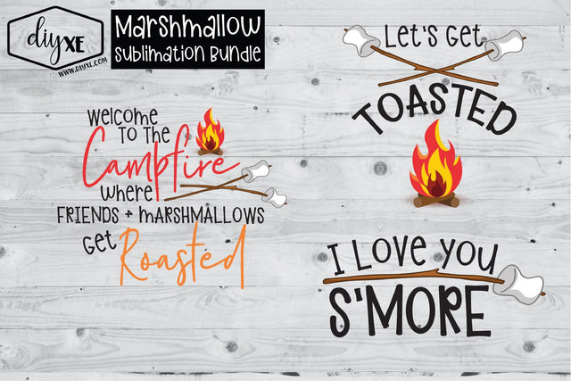 Marshmallow Sublimation Bundle Sublimation DIYxe Designs 