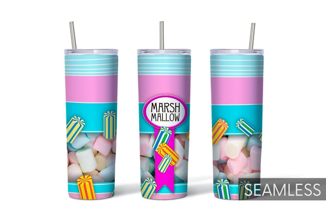Marshmallow Tumbler Sublimation Sublimation SvgOcean 