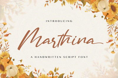 Marthina - Handwritten Font Font StringLabs 