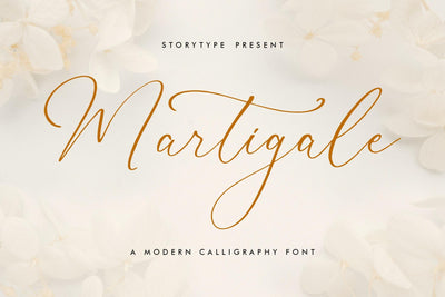Martigale - Modern Calligraphy Font Font Storytype Studio 