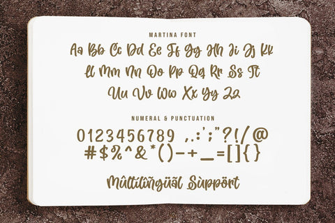 Martina - Cute and Lovely Font Subectype Studio 