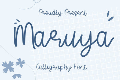 Maruya Font Font Aisyah 