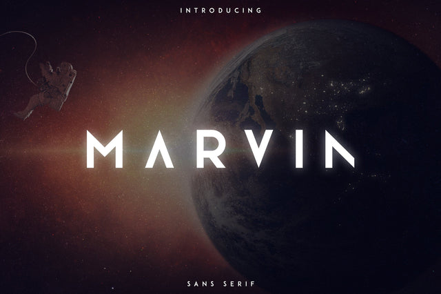 Marvin - 3 font styles Font VPcreativeshop 