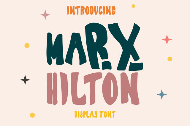 Marx Hilton Font Wildan Type 