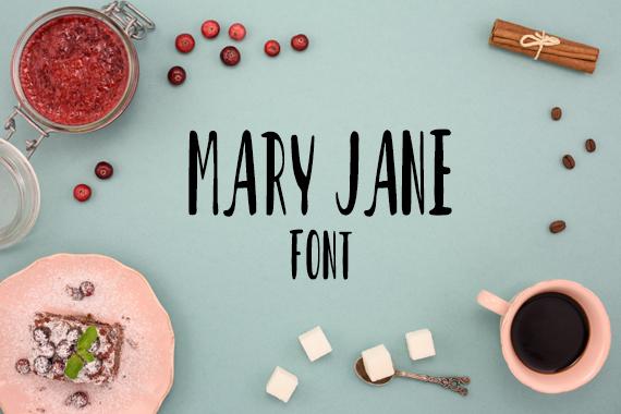 Mary Jane Font Font Carina Gardner