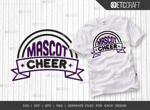 Mascot Cheer SVG Bundle, Cheerleading Svg, Cheer Svg, Cheer Life Svg, Cheer Team Svg, Cheer Quotes, ETC T00163 SVG ETC Craft 