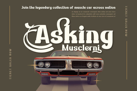 Masheu | Serif Classic Modernism Font twinletter 