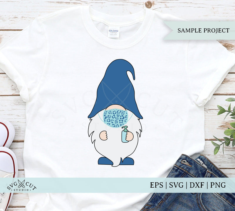 Mask Gnome SVG Cut Files - So Fontsy