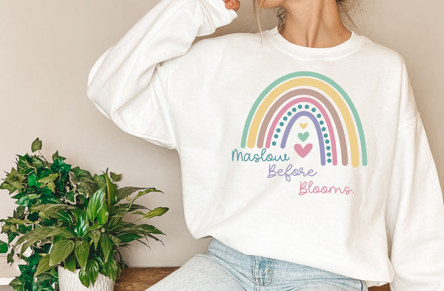 Maslow Before Blooms, Mental Health Svg SVG MD mominul islam 