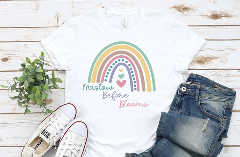 Maslow Before Blooms, Mental Health Svg SVG MD mominul islam 