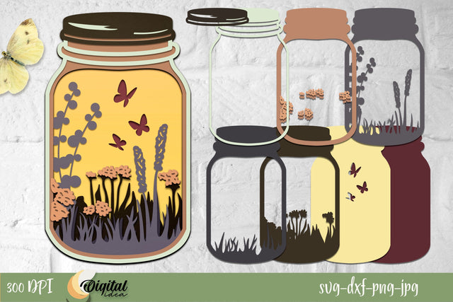 Mason jars | SVG Design | Home SVG Evgenyia Guschina 