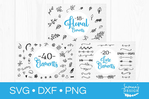 Massive Element SVG Bundle SVG SavanasDesign 